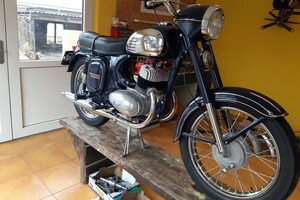 JAWA SPORT 350 MODRÁ 2