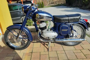 JAWA SPORT 350 MODRÁ 3