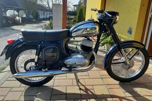 JAWA SPORT 350 MODRÁ 4