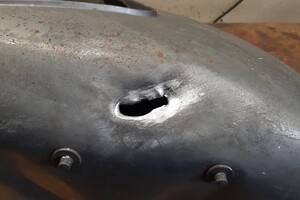 Nádrž Ariel před renovací