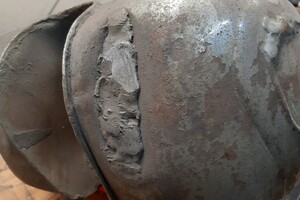 Nádrž NSU před opravou 2