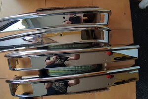 Nárazníky na Škoda 110 R po renovaci